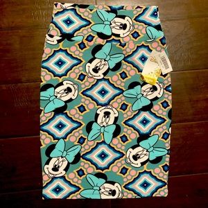 LulaRoe Cassie XS Minnie Mouse Skirt